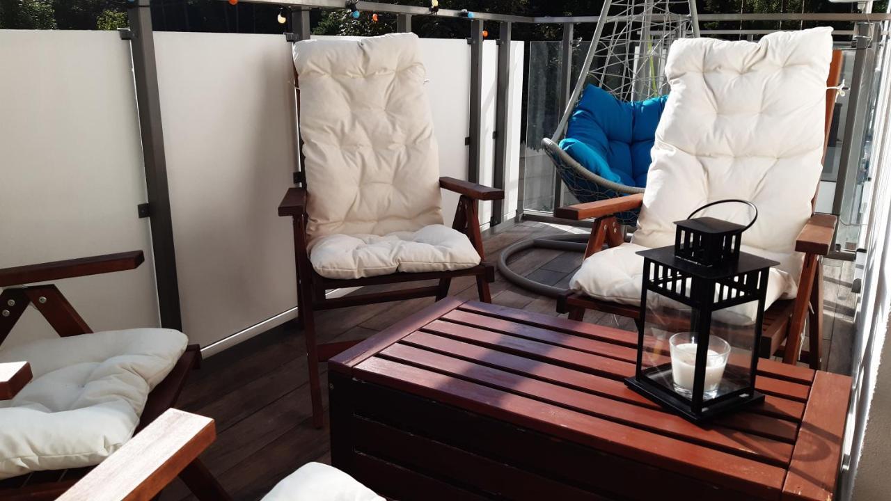 Apartament Biala Foczka Daire Stegna  Dış mekan fotoğraf